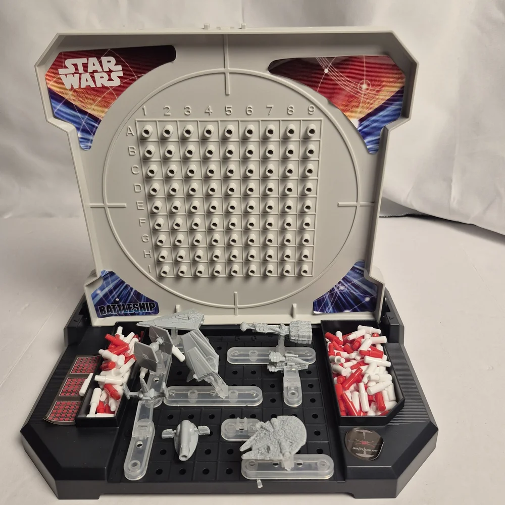 Star Wars Battleship 2014 Edition‎ Made In USA Complete Disney Hasbro Gaming